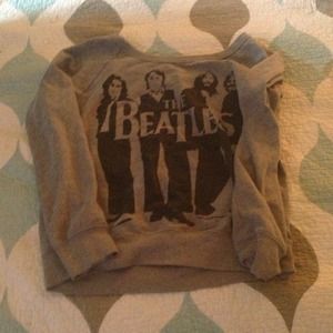 Beatles crew neck sweater hardly worn