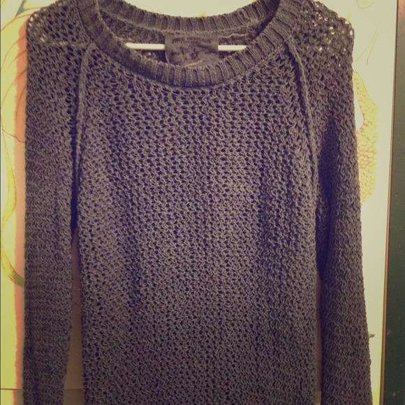 Blue long sleeve, true religion sweater