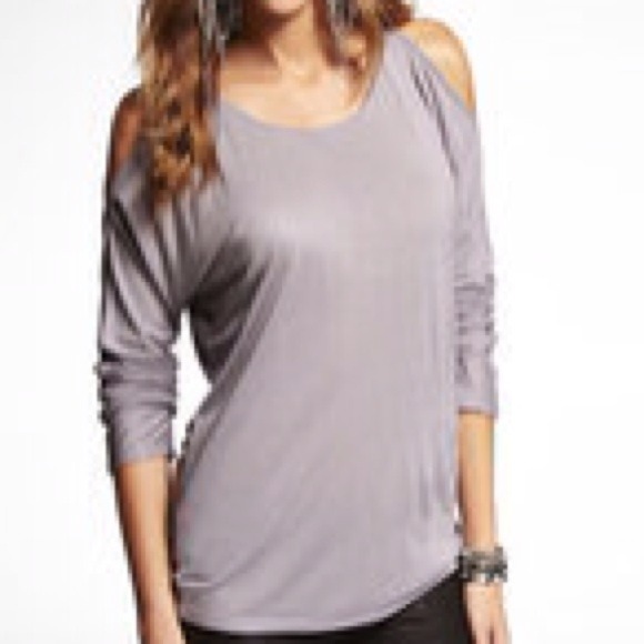 Express shoulder cut out top Sz S