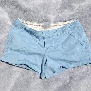 Powder blue shorts