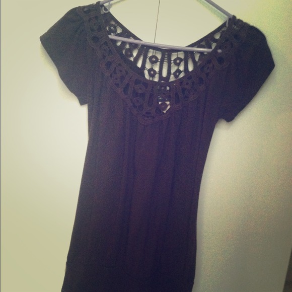 Trade bundle! Dark Brown blouse - Picture 1 of 3