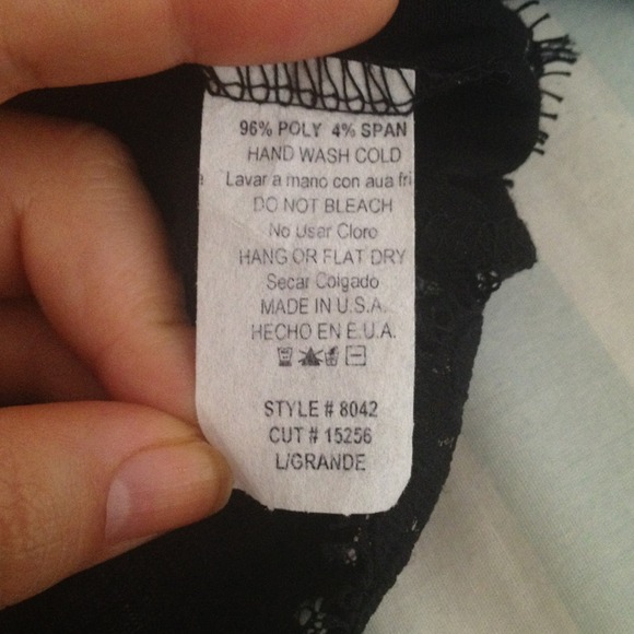 Cute & comfy, black, lace, summer short shorts! - Picture 3 of 3