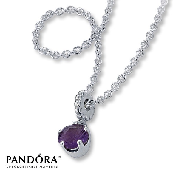 HOLD Pandora Amethyst Necklace