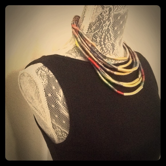 Multicolor Tribal Necklace