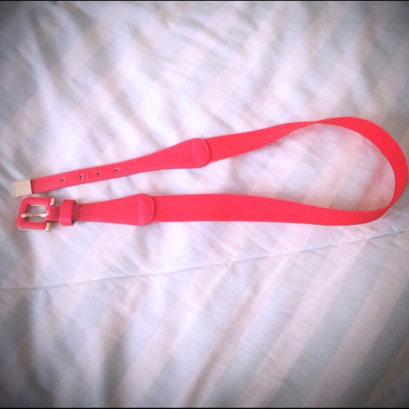 Cute coral and gold belt - Picture 3 of 3