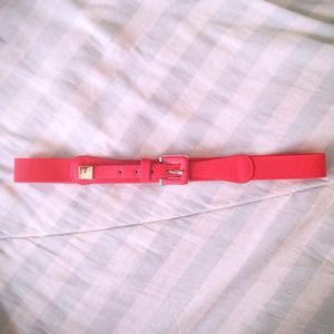 Cute coral and gold belt
