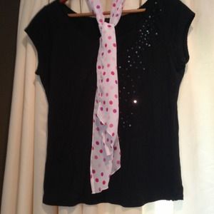 Light weight black top