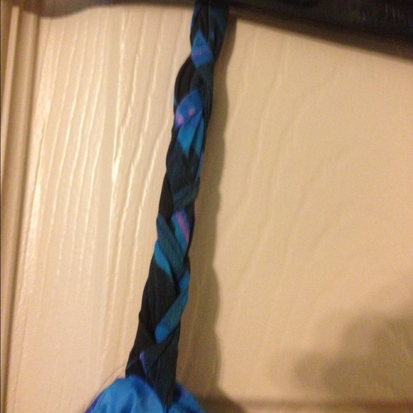 Black/Blue/Purple/Green Dress - Picture 4 of 4