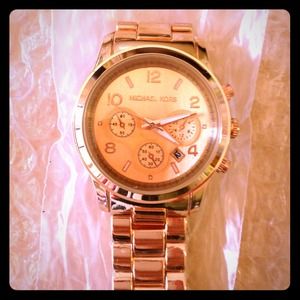 💥REDUCED💥rose gold MK watch