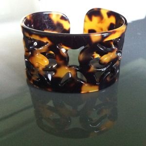 Tortoise Shell Cuff Bracelet
