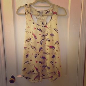 American Rag retro-print tank