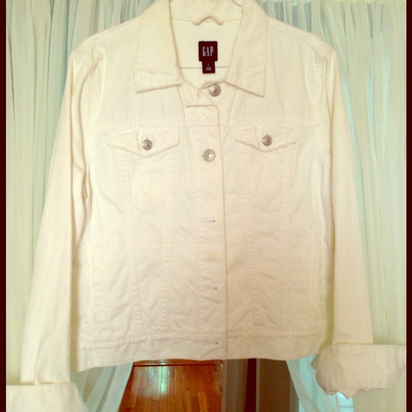 White Gap Jean Jacket Sold
