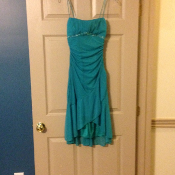 Turquoise Dress