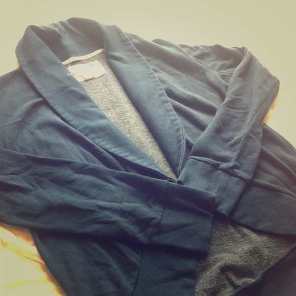 Element navy blue cardigan
