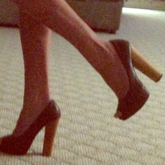 Aldo open toe heels