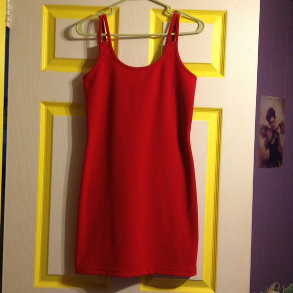 Red dress