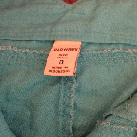 Turquoise shorts