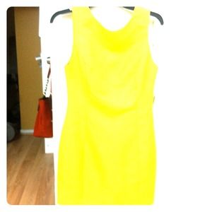 Yellow sheath dress. BRAND NEW!