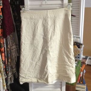 Banana Republic linen high waist skirt