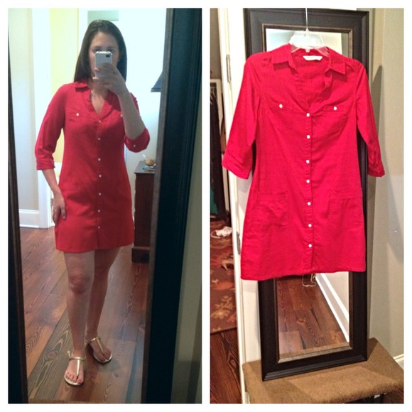 Bundle for fayfay3333!!!! Old navy red shirt dress