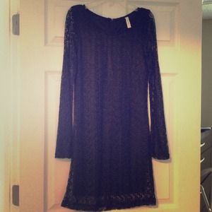 Little black dress with a twist.