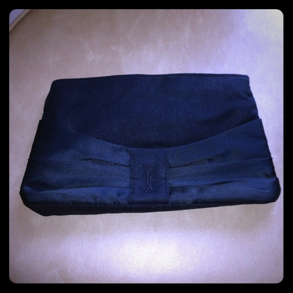 YSL Black Clutch