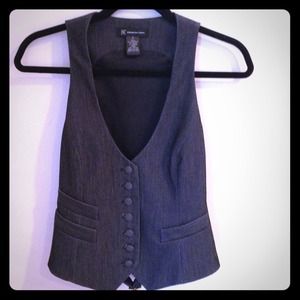 Grey vest