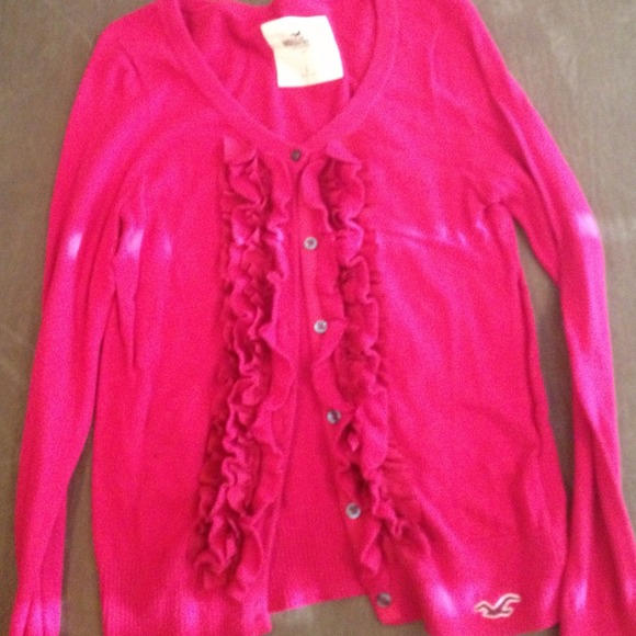 Hollister cardigan!