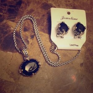 David Yurman inspired onyx set!