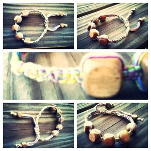 Summer trending bracelets! Made from soft fabric!