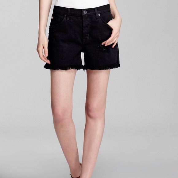 Sold-Hudson Shorts - Libertine Raw Edge Boyfriend