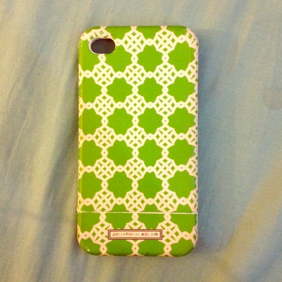 JONATHAN ADLER GREEN IPHONE 4/4S SLIDING CASE
