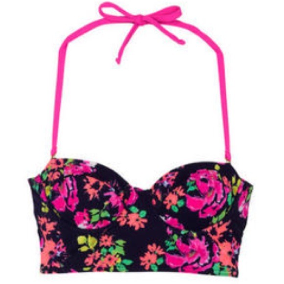 Delia's Floral Midkini Top