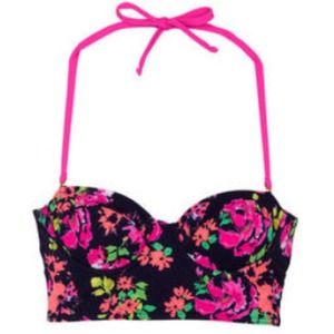 Delia's Floral Midkini Top