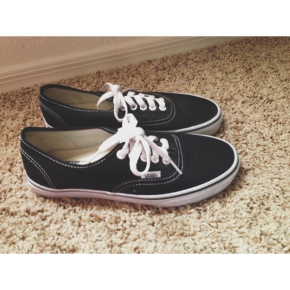 SOLD Black Vans - size 8 1/2 SOLD