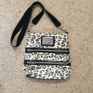 Betsy Johnson sequined cross body bag