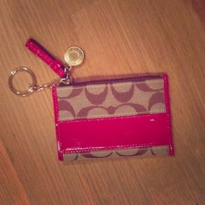 👛REDUCED👛NWOT Coach Mini Skinny Wallet