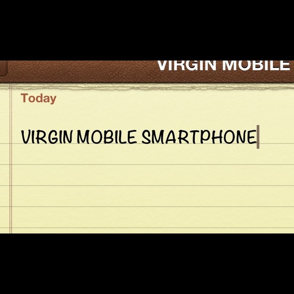 Virgin mobile smartphone