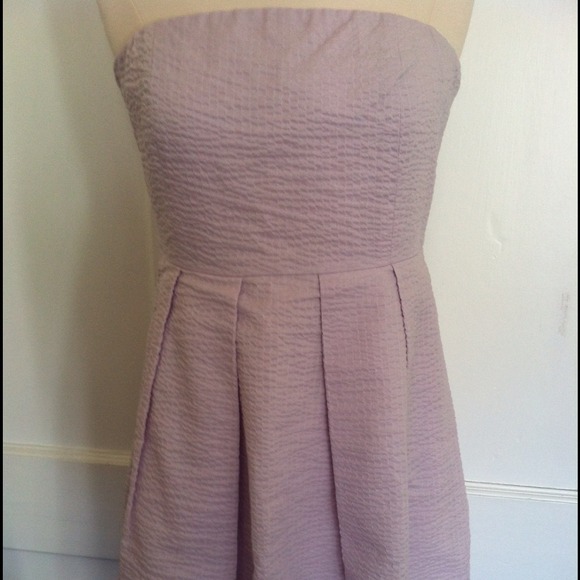 New with tags J. Crew seersucker strapless dress 8