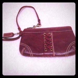 Authentic Coach Wristlet