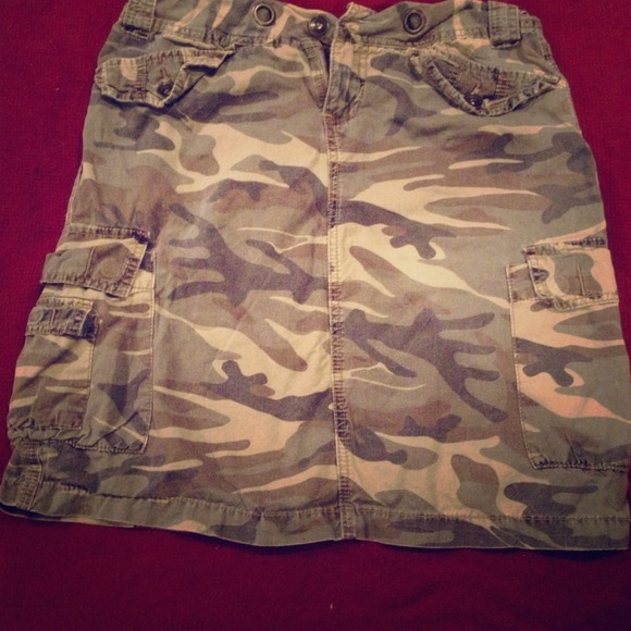 Camouflage Skirt