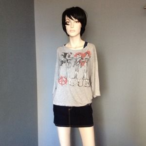 Xxbundledxx Trash and luxury slouchy tee