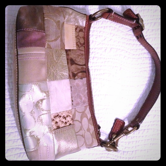 Coach patchwork handbag
