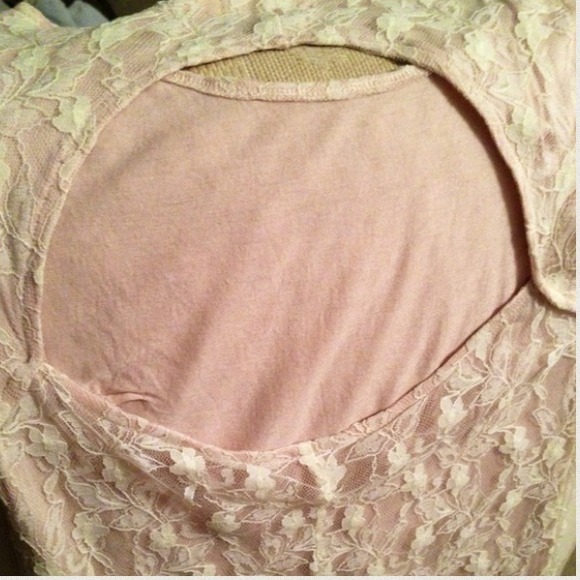 REDUCED✔Nude/Beige Lace Dress - Picture 2 of 2