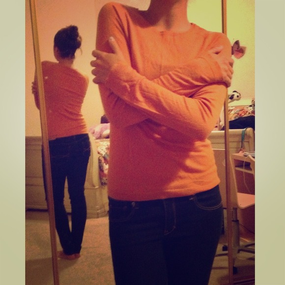 Orange Sweater