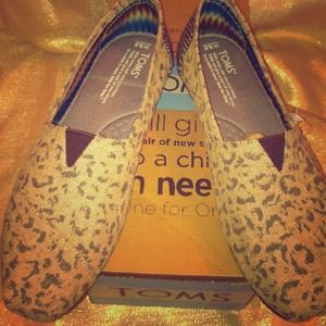 Brand new Toms! Still in the box with tags