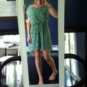 Lush Flowered Dress