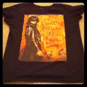 Black obey t shirt (girls)