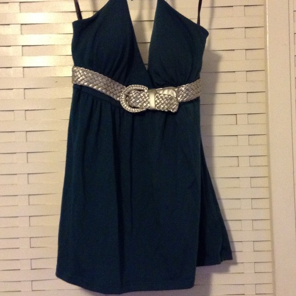 Teal halter