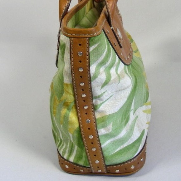 Michael Kors canvas print summer bag - Picture 2 of 5